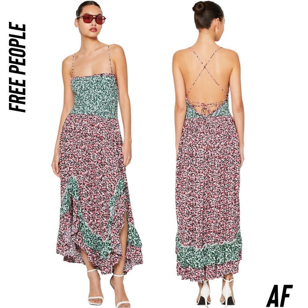 FREE PEOPLE ONE I LOVE MAXI DRESS NEW - Picture 6 of 10